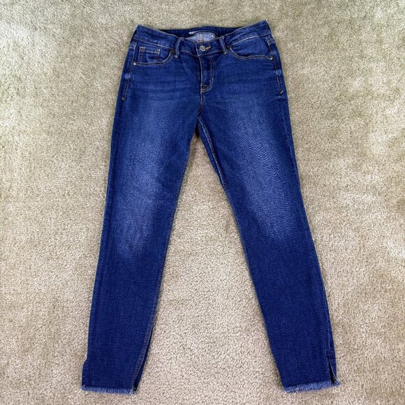 Old Navy Rockstar Super Skinny Women's Size 2 Stretch Blue Denim 28x26 E795 - Picture 1 of 11